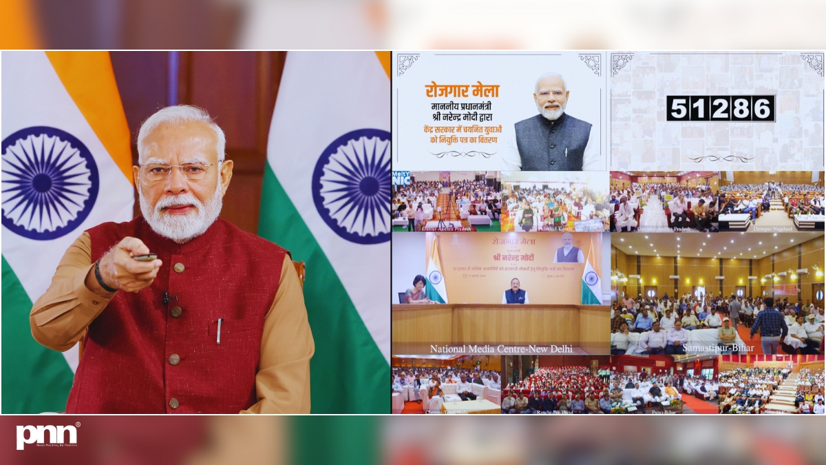 PM-Modi-addresses-Rozgar-Mela-distributing-appointment-letters-to-over-51000-youth-across-India